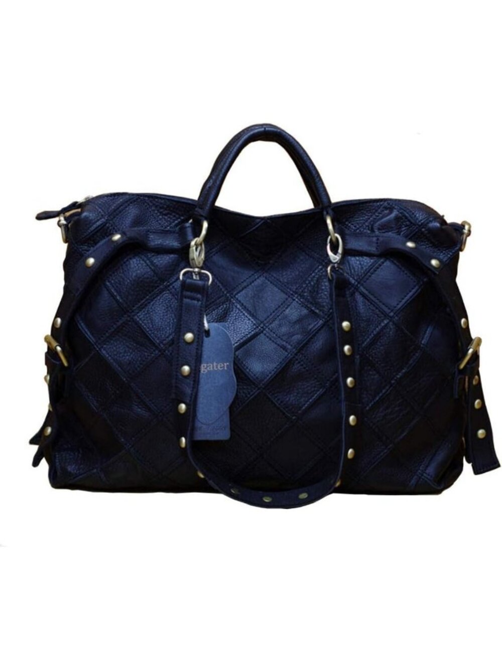 Stylish Multicolor Genuine Leather Tote Bag | Hobo Shoulder Purse for Women